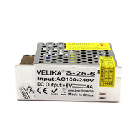 5V 15W 25W 50W 100W 200W 300W 350W Transformador de fuente de alimentación de grado industrial para tiras LED Controlador LED interior Monitores LCD CCTV