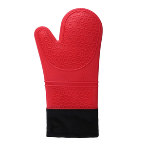 Novedosas Guantes de Cocina de Silicona de Grado Alimenticio, Doble Capa, Personalizables, Resistentes al Calor, para Barbacoa, Horno y Parrilla - Product Image 1