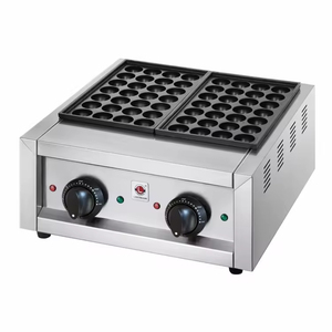 Machine à <span class=keywords><strong>takoyaki</strong></span> électrique multifonctionnelle commerciale, revêtement antiadhésif, gril à boulettes de poisson, machine à <span class=keywords><strong>takoyaki</strong></span>, snack, hôtels, restaurants - Product Image 3