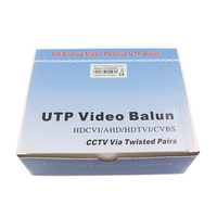 Hub vidéo Balun passif UTP 8 canaux 8MP 4K DC-60MHz avec protection contre les surtensions 4KV, véritable cuivre massif 18AWG