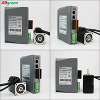 Kit Motor Stepper Loop Tertutup DC Nema17 2 Fase DC24-48V 1.2A 1000PPR 0.48/0.72N.m Pengontrol Driver untuk Printer 3D CNC
