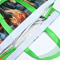 Sac isotherme personnalisé en non-tissé, sac à lunch thermique en gros avec logo personnalisé pour les courses et les pique-niques