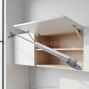 Fabriekslevering zwarte zilveren gasveer kast gasveerondersteuning fitting voor meubels - Product Image 1