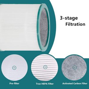 Filtro HEPA H13 de Repuesto para Purificador de Aire Dyson Tower <span class=keywords><strong>Pure</strong></span> <span class=keywords><strong>Cool</strong></span> Link TP01, <span class=keywords><strong>TP02</strong></span>, TP03, BP01, AM11, Uso Doméstico, Marca Walson - Product Image 2