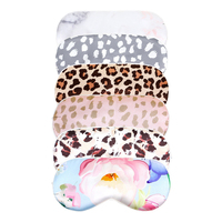 Masque de sommeil personnalisé en satin double face, confortable, imprimé, respirant, vente en gros
