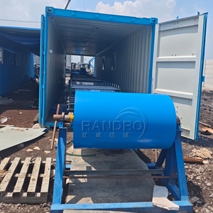 מכונת ייצור רעפי גג אוטומטית לחלוטין PPGI GL 0.3-0.8 מ\\\"מ מכונת ייצור פאנלים לגג ניידת מכונת עיצוב גלילי לגגות מתכת - Product Image 4