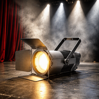 Projecteur de scène COB bicolore 300W à puissance constante, lumière blanche chaude DMX LED pour théâtre, mariage, événement