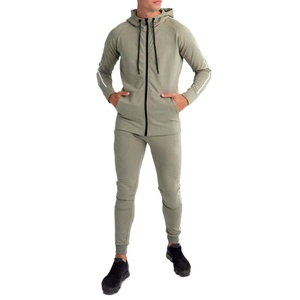 Chándales Deportivos Personalizados al por Mayor, Chándales Urbanos de Alta Calidad, Conjunto de Joggers para Hombre, 2 Colores, Ropa Deportiva para Hombre - Product Image 6