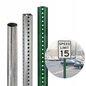 Pali <span class=keywords><strong>per</strong></span> <span class=keywords><strong>Segnaletica</strong></span> <span class=keywords><strong>Stradale</strong></span> di Alta Qualità, Accessori <span class=keywords><strong>per</strong></span> <span class=keywords><strong>Segnaletica</strong></span>, Palo Zincato a U <span class=keywords><strong>per</strong></span> Cartelli - Product Image 4