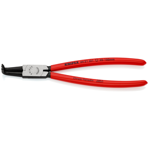 Pince à circlips KNIPEX 44 21 J31 pour circlips internes avec trous recouverts de résine synthétique atramentisée - Product Image 1