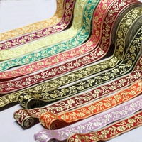 Garniture en Jacquard en Polyester coloré, 1 pièce, vente directe d'usine, nouveau modèle