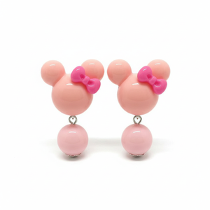 Elegante moda moda stella luna oro rosa orecchini a cerchio zircone perla fatto a mano per la festa vendita all'ingrosso per le ragazze delle donne - Product Image 2