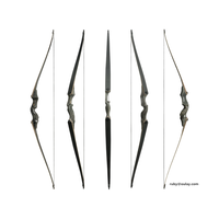Arcs de chasse longs de 60 pouces, arc recurve, main droite et main gauche, arcs laminés