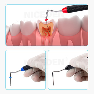 Condenseur manuel en acier inoxydable pour le nettoyage et le remplissage des canaux radiculaires dentaires – Équipement dentaire - Product Image 1