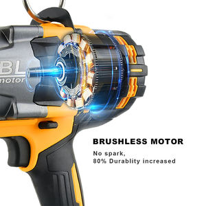 Alta Qualidade Heavy Duty Auto Repair Alta Potência Operação Sem Fio Torque Elétrico Chavetas De Lítio <span class=keywords><strong>Impact</strong></span> Wrench Set Ferramentas Elétricas - Product Image 3