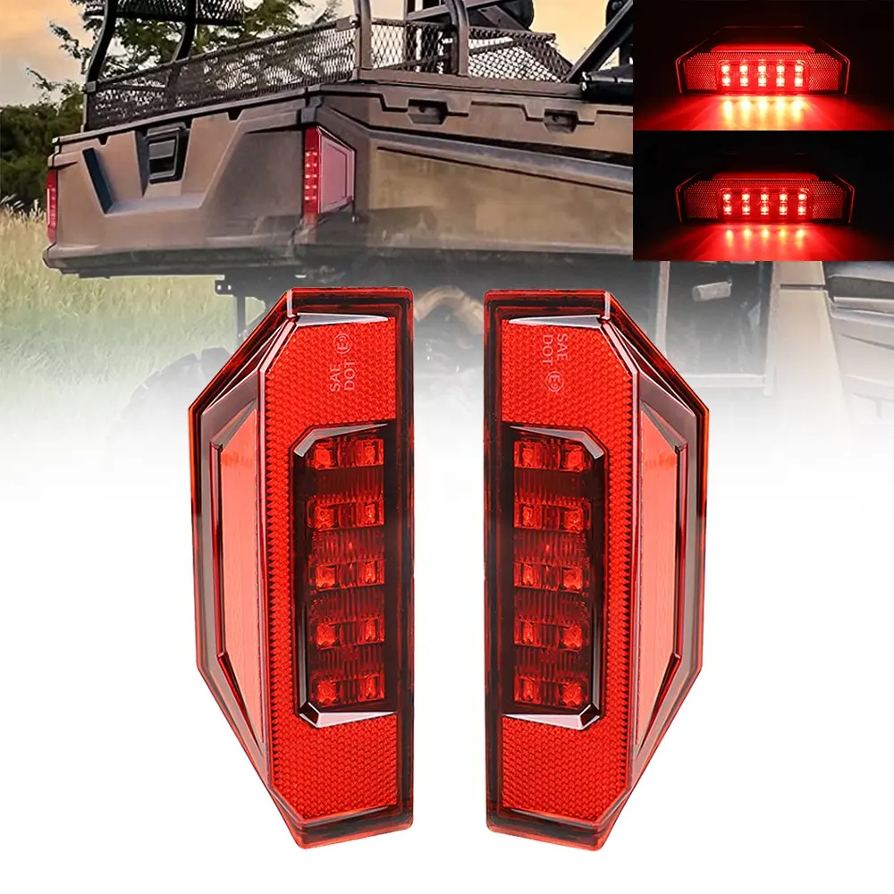Luzes traseiras de freio LED para 2015 -2019 Polaris Ranger 570 Tamanho completo 900 XP 1000 Peça 2412774