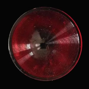 원래 공장 안개 관통 교통 신호등 프레넬 렌즈 빨간색 다이아. 265mm 아크릴 라운드 - Product Image 1