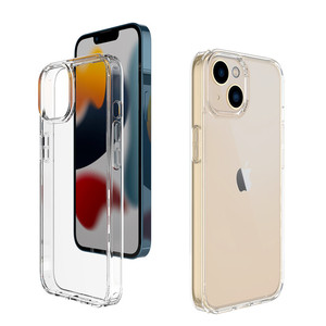 Funda Cristal Transparente Anti-arañazo Caja Diáfana Claro Anti-golpe <span class=keywords><strong>Cober</strong></span> Protector Acrílico TPU Para iPhone 14 Pro Max - Product Image 1