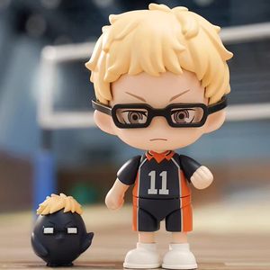 Muñeco Coleccionable de la Serie <span class=keywords><strong>Haikyuu</strong></span> de Ban Dai, Figura de Anime en Caja Ciega, Colección Misteriosa Bushiroad Palverse, Decoración, Regalos de Cumpleaños - Product Image 2