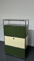 Bureau de travail modulaire en acier inoxydable, personnalisable