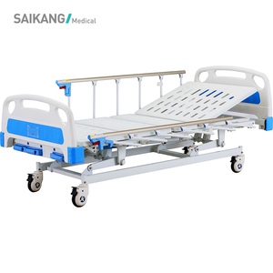 Cama de <span class=keywords><strong>Hospital</strong></span> Manual de Tres Manivelas de Alta Calidad y Servicio Profesional A3w Saikang - Product Image 2