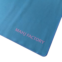 Tapis de Mahjong à Bords Cousus 2mm 3mm 4mm 5mm, Tapis Imperméable Enroulable pour Plateau de Jeu de Casino