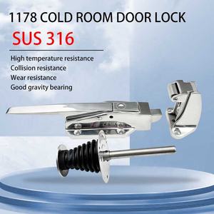 SUS316 1178 Industrieller Nockenhebel-Sicherheitsverschluss mit Innenfreigabe-Griff Kühllagertürschloss Beidhändig Verwendbar - Product Image 3