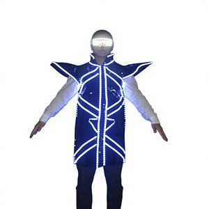 Auto Design Led Stage Luminous Performance <span class=keywords><strong>Trajes</strong></span> Disfraces Led Robot Stilt Walker Disfraz <span class=keywords><strong>para</strong></span> <span class=keywords><strong>fiesta</strong></span> 1,7 m - Product Image 1