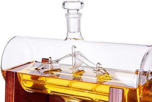 Ensemble de carafe à <span class=keywords><strong>whisky</strong></span>, carafe à <span class=keywords><strong>whisky</strong></span> de 1250ml avec 2 verres à <span class=keywords><strong>whisky</strong></span>. Costume pour les mariages et les anniversaires - Product Image 4