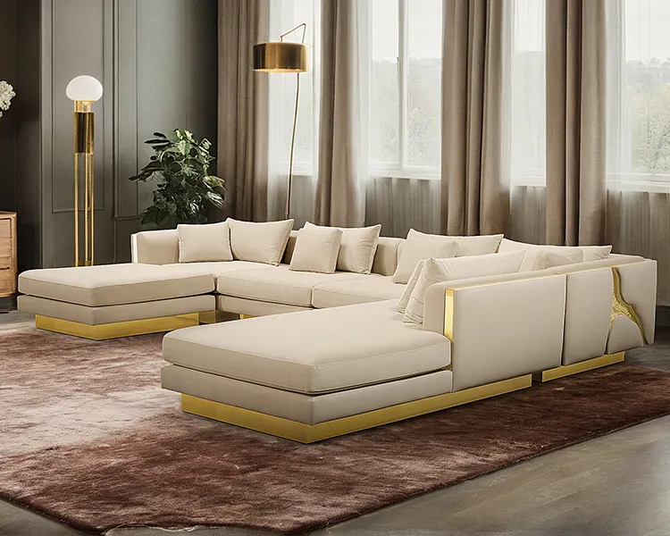 Роскошные итальянские современные секционные диваны для гостиной