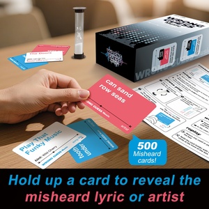 <span class=keywords><strong>Jeu</strong></span> <span class=keywords><strong>de</strong></span> cartes Snatch the Mic, <span class=keywords><strong>jeu</strong></span> <span class=keywords><strong>de</strong></span> société musical interactif pour les réunions <span class=keywords><strong>de</strong></span> famille, les fêtes entre amis et le divertissement - Product Image 2