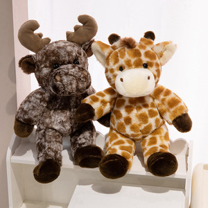 Juguetes de Peluche de Animales de Simulación: Panda, Leopardo, <span class=keywords><strong>Tigre</strong></span> y Elefante, Muñecos de Confort para Niñas - Product Image 4