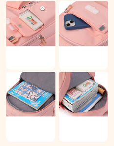 2024 Women's Nylon Custom High Quality Beautiful <b>Bag</b> Girls Mochilas Escolares New Design Waterproof Fashion Style - Product Image 5