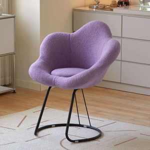 Silla de oficina rosa cómoda de nailon con cojín lumbar para dormitorio, salón de belleza, o como silla <span class=keywords><strong>gamer</strong></span> para chicas. - Product Image 6