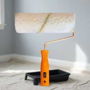 Rodillo de Pintura Profesional de 25 mm, con Pelo de Poliamida, Núcleo de Resina Duracon, Marco de Polipropileno, Mango de Polipropileno, Herramienta Industrial para Pintar Paredes - Product Image 3