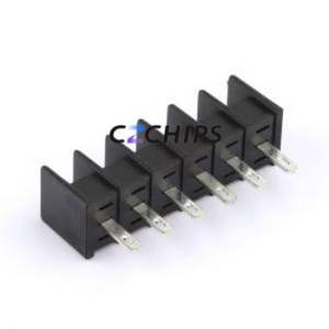 MX25H-7.62-06P-BK01-Cu-S-A Barrier Terminal Block Through hole Component (THT),P=7.62mm Connector Two Sides 7.62mm 1x6P 6P - Product Image 2