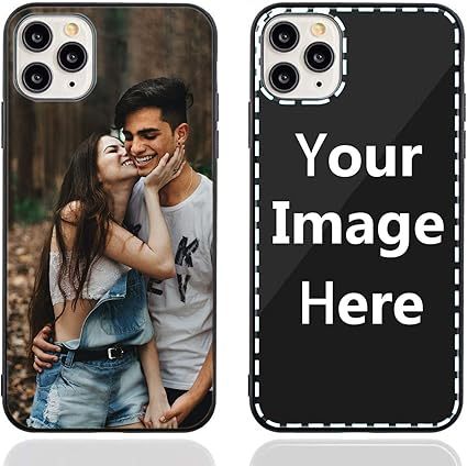 Custom Name Photo Personalized Phone Case Premium TPU Shockproof Slim Fit Design