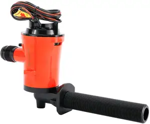 12v livewell tanque de isca ao vivo, cartucho submersível aerador, bomba de bilha de barco 800gph