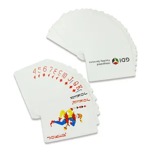 Desain Baru 2023 Logo Cetak Kertas Kustom Kartu Permainan Permainan Permainan Lucu Minum Kartu Poker