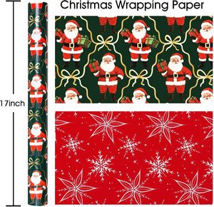 <b>Christmas</b> gift wrapping paper with silver aluminized cartoon <b>Nutcracker</b> pattern double sided printed candy cane customizable - Product Image 2