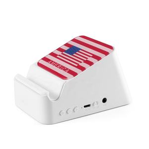 Top meilleure vente dans le <span class=keywords><strong>monde</strong></span> support de téléphone Portable sans fil charge haut-parleur rechargeable - Product Image 3