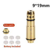 223 Rem 40 S&W 9x19 Munitions d'entraînement à tête conique avec viseur simulé et capuchon arrière