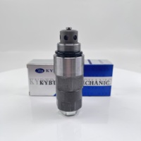 Válvula de Alivio FTB YN22V00002F1 SK200-8 para Excavadora Kobelco SK200-8, Control Hidráulico, Repuesto de Posventa, Piezas OEM