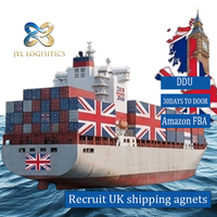 Service de Fret Maritime Important : Livraison Porte-à-Porte, Expédition Maritime vers le Royaume-Uni (DDU/DDP)
