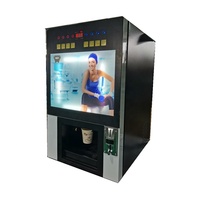 Distributeur automatique de protéines de lactosérum à monnayeur machine à lait boîte à lumière LED WF1-306A d'affichage publicitaire