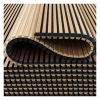 Panneaux muraux acoustiques en bois insonorisés modernes, imperméables, réduction du bruit de 90%, écologiques, faciles à installer, chambre à coucher, appartement