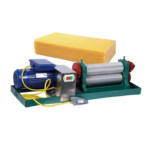 Cheap price beeswax foundation sheet press/comb foundation roller/beeswax foundation sheet making machine