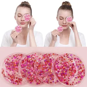 Reusable Microwave Heating Pad Lip Shaped Ice Pack Lip Shape Gel Bead Hot Cold Pack