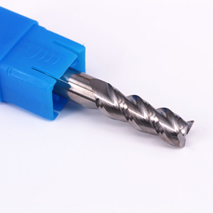 Nuevo cortador de molino de extremo de carburo de tungsteno de 3 flautas para diámetro de vástago de 4mm recubierto de aluminio 45HRC CNC Control ODM OEM - Product Image 5