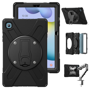 2024 étui de <span class=keywords><strong>protection</strong></span> pour <span class=keywords><strong>tablette</strong></span> tout le corps pour <span class=keywords><strong>Samsung</strong></span> <span class=keywords><strong>S6</strong></span> <span class=keywords><strong>Lite</strong></span> P610 P615 P613 P619 2022 10.4 pouces avec béquille - Product Image 5